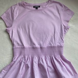 LILAC WOMEN’S PEPLUM T-SHIRT 💜